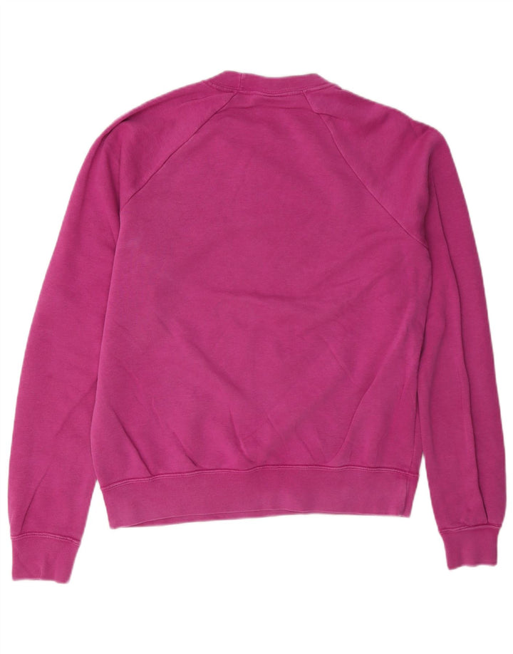 Felpa oversize da donna Nike Jumper UK 10 Small Pink Cotton