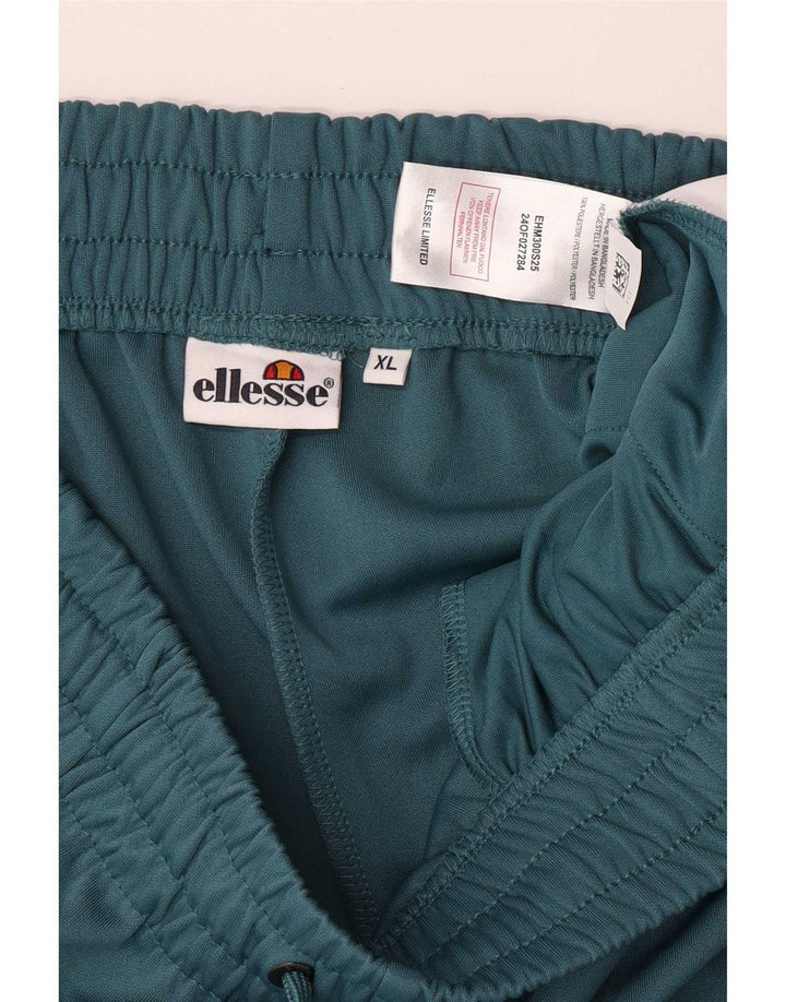 Pantaloni da tuta da donna Ellesse XL Blu in poliestere color block