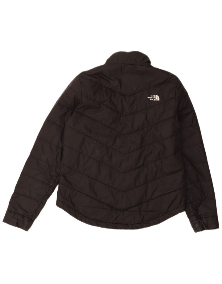 THE NORTH FACE Womens Padded Jacket UK 12 Medium Black Polyester