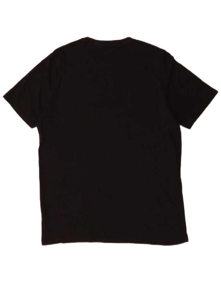 T-shirt grafica da uomo Puma Top grande in cotone nero