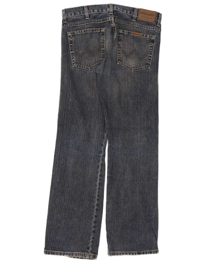 Jeans Bootcut da uomo Wrangler W30 L32 in cotone blu