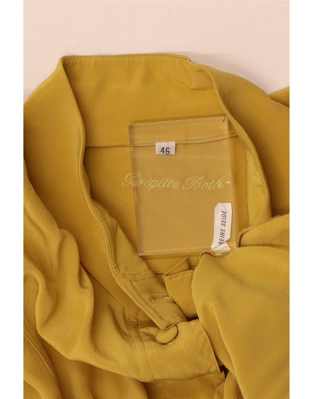 Brigitte Camicia da Donna Entrambe IT 46 Large Giallo Seta