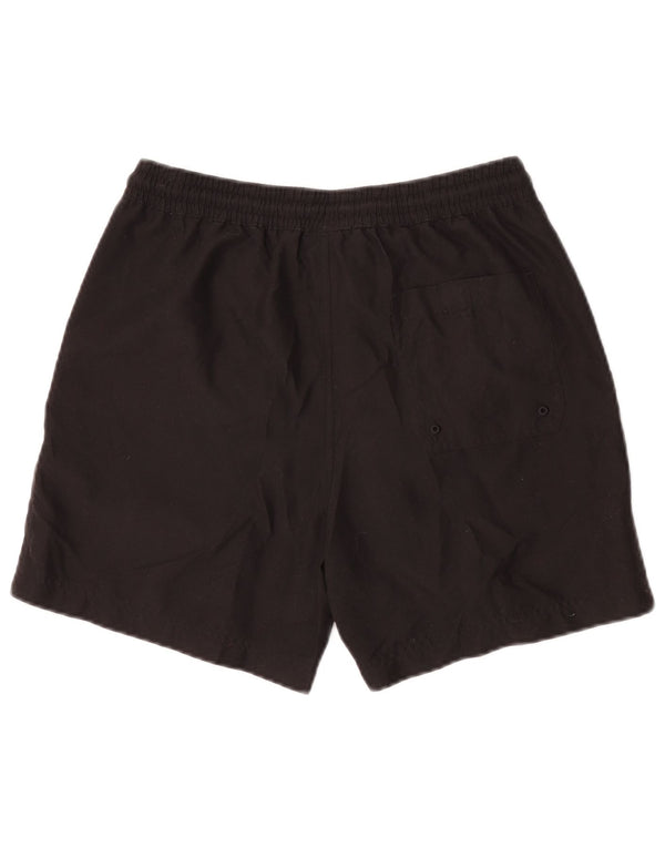 Pantaloncini da bagno da uomo Carhartt piccoli in poliestere nero