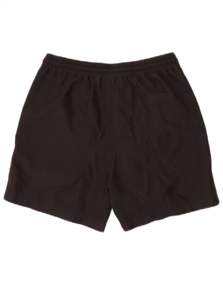 Pantaloncini da bagno da uomo Carhartt piccoli in poliestere nero