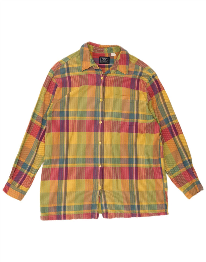 Camicia da donna Arizona UK 18 XL Cotone a quadri multicolore
