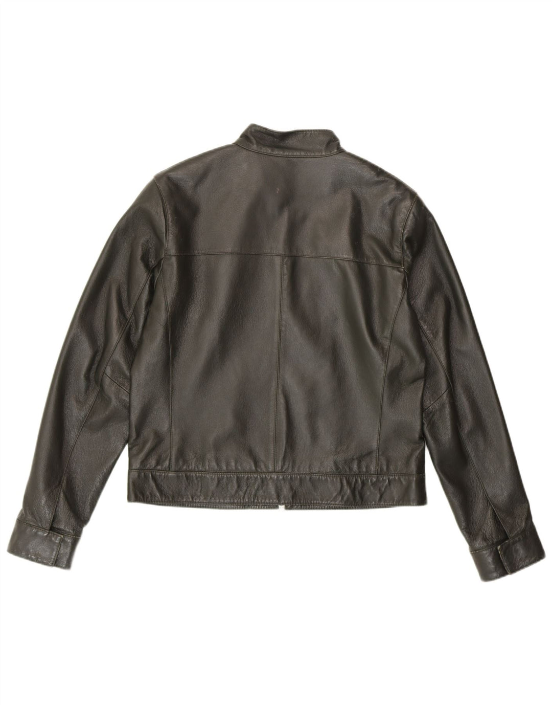 Giacca in pelle da donna HELLINE UK 14 Pelle verde medio