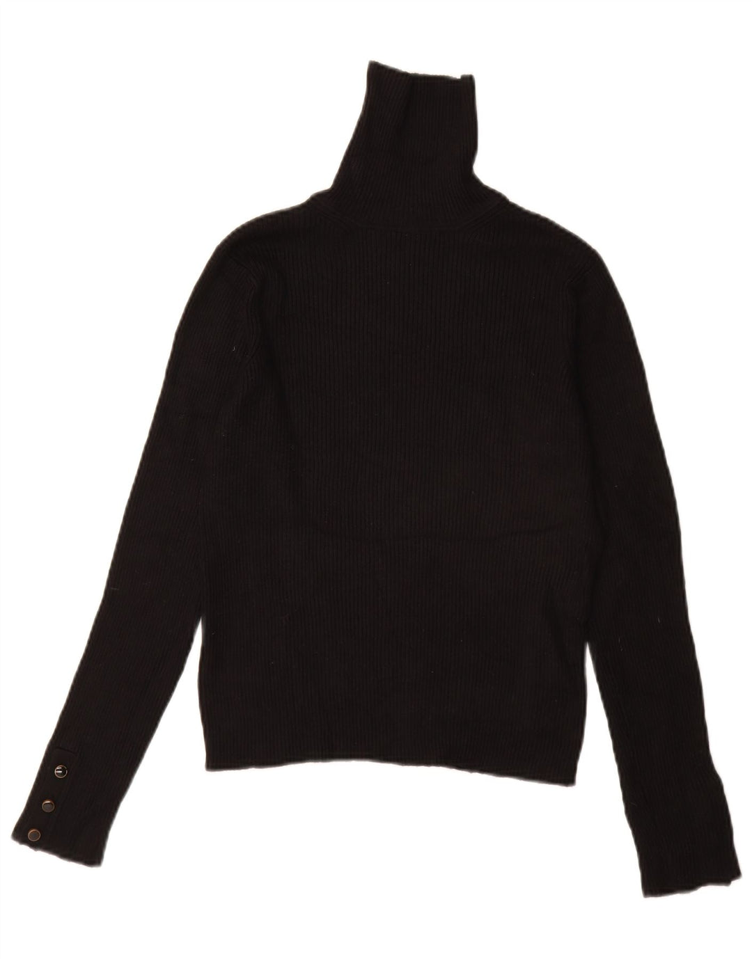 Maglione maglione a collo alto da donna Lipsy UK 12 Viscosa nera media