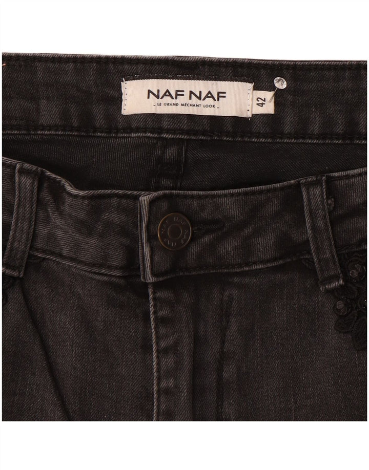 Jeans slim da donna Naf Naf EU 42 Large W34 L28 Grigio
