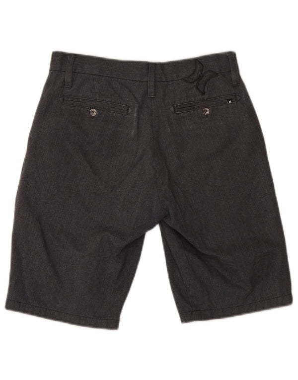 Pantaloncini chino da uomo Hurley W26 XS in cotone grigio