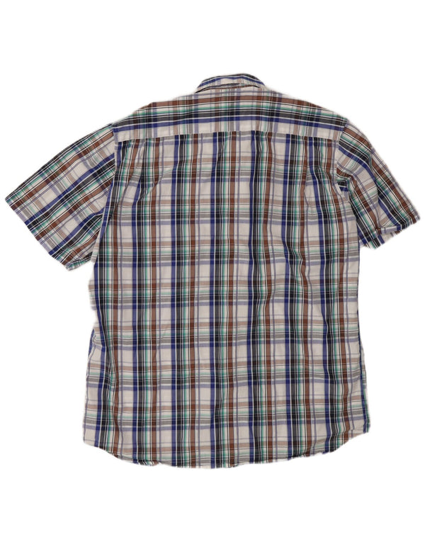 Camicia Barbour da uomo a maniche corte con vestibilità regolare XL a quadri multicolore