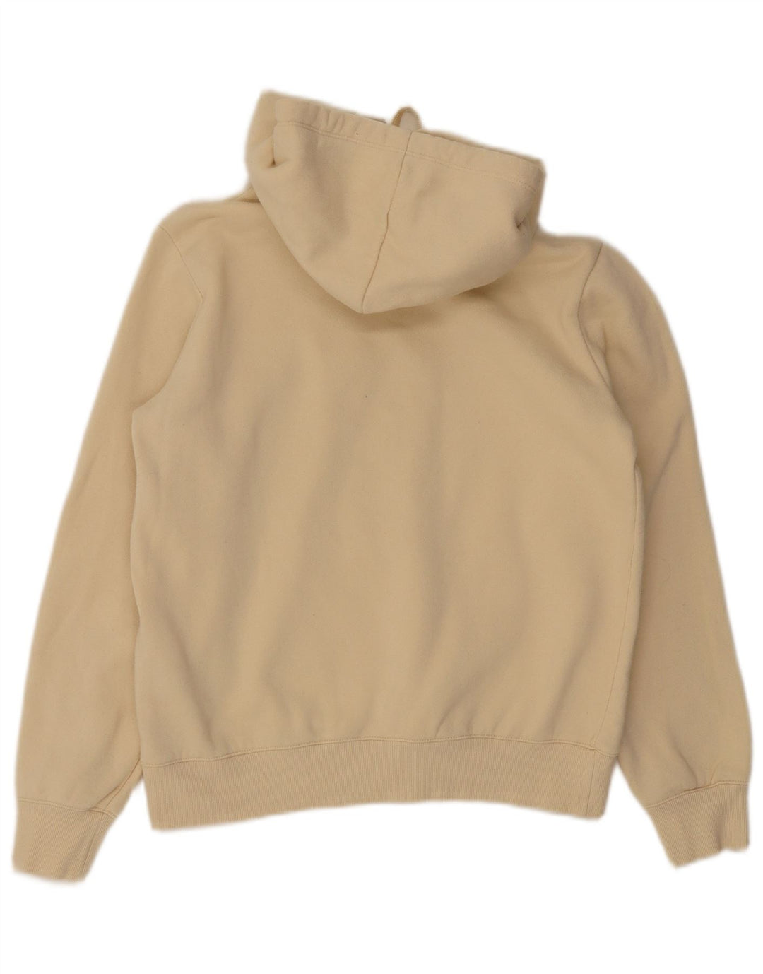 Maglione con cappuccio grafico da uomo Champion in cotone giallo medio