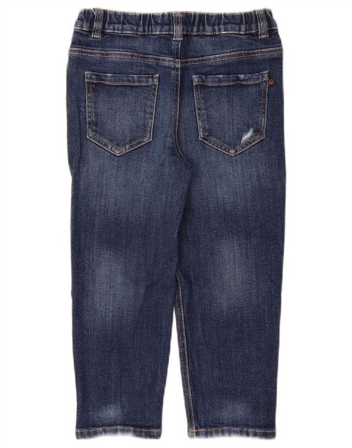 Jeans dritti Justin BENETTON per ragazzi 6-7 anni W22 L17 cotone blu