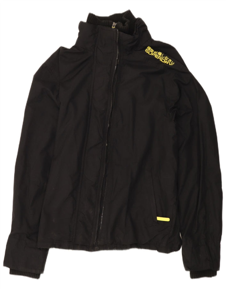 Giacca a vento da donna The Windcheater SUPERDRY UK 18 XL Nylon nero