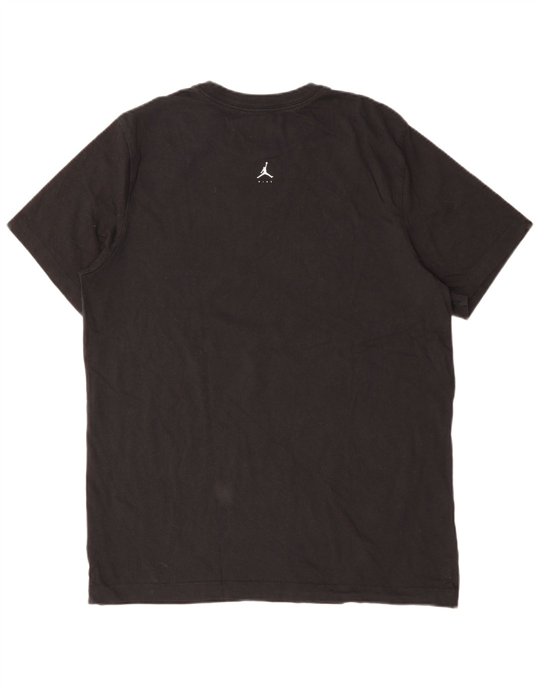 JORDAN T-shirt grafica da uomo grande in cotone nero