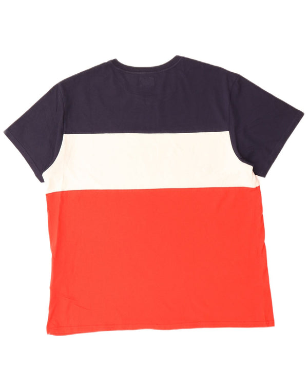 T-shirt grafica da uomo LEVI'S Top XL in cotone color block multicolore