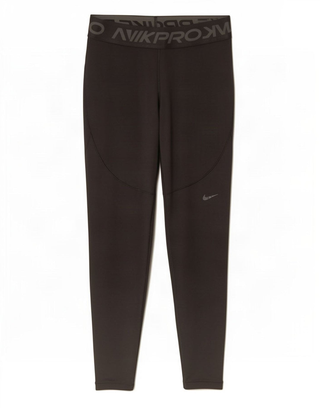 Leggings grafici Nike Therma-Fit da donna UK 12 poliestere nero medio