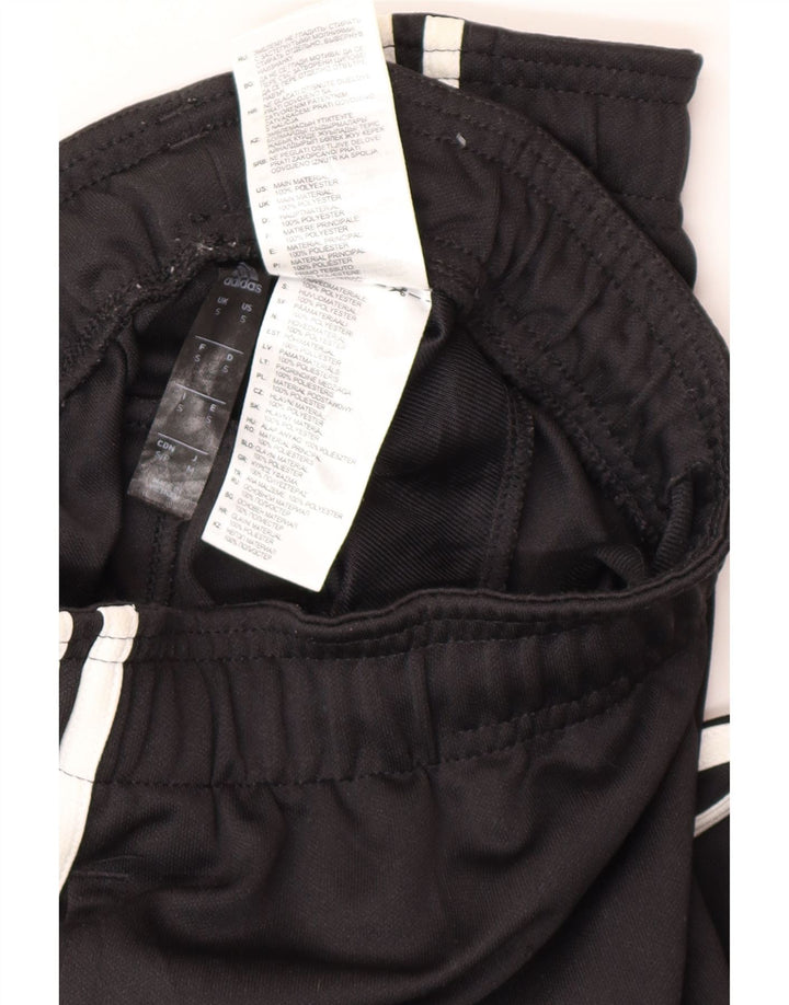 Pantaloni da tuta da uomo ADIDAS piccoli in poliestere nero