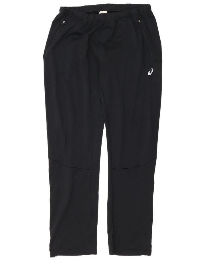 Pantaloni da tuta da uomo Asics UK 18 XL Poliestere nero