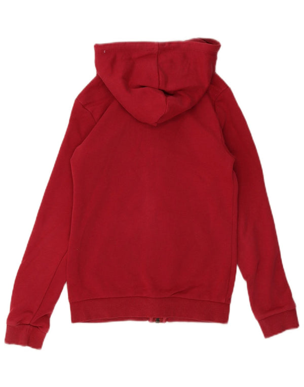 Felpa con cappuccio e zip grafica per ragazze Puma 9-10 anni Rosa