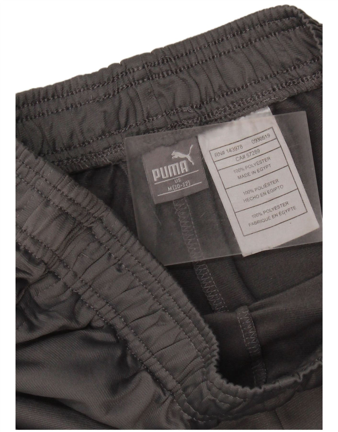 Pantaloni da tuta da ragazzo Puma Joggers 10-11 anni Poliestere grigio medio