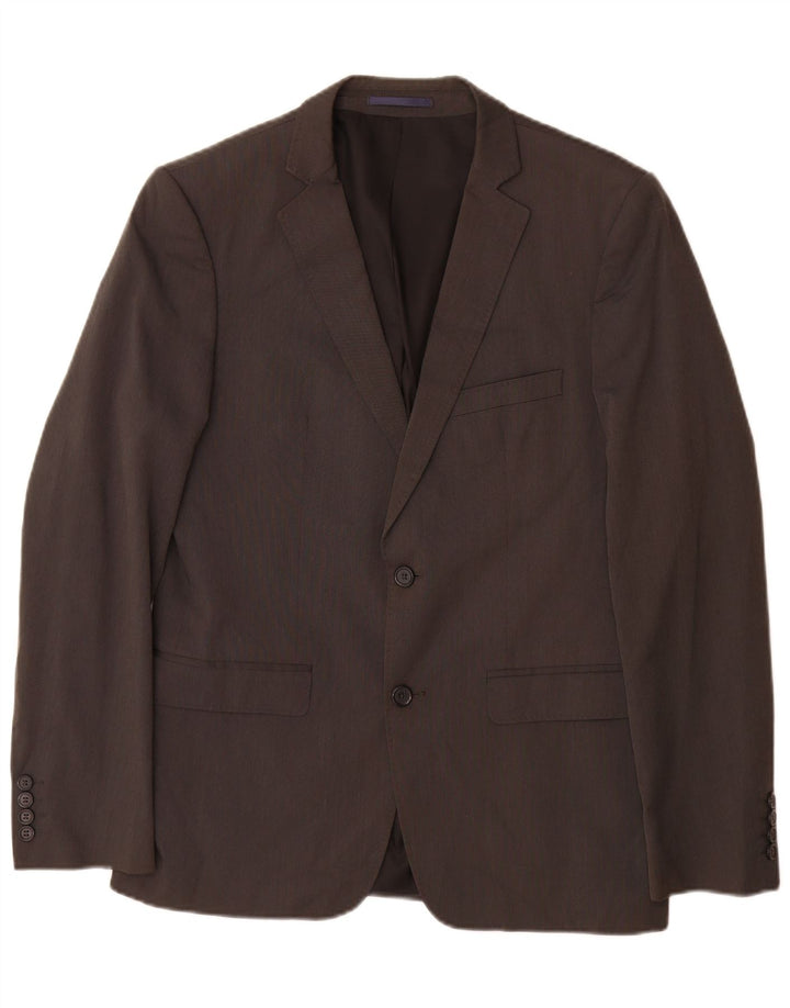 Giacca blazer a 2 bottoni da uomo Zara EU 48 Grigio medio