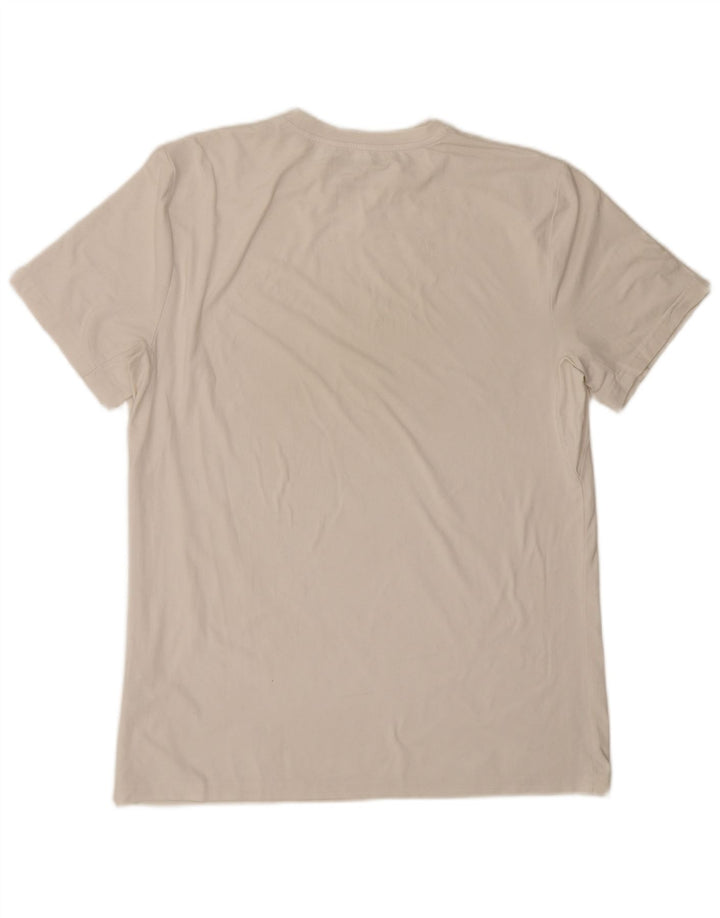 T-shirt da uomo Calvin Klein Top in poliestere bianco medio