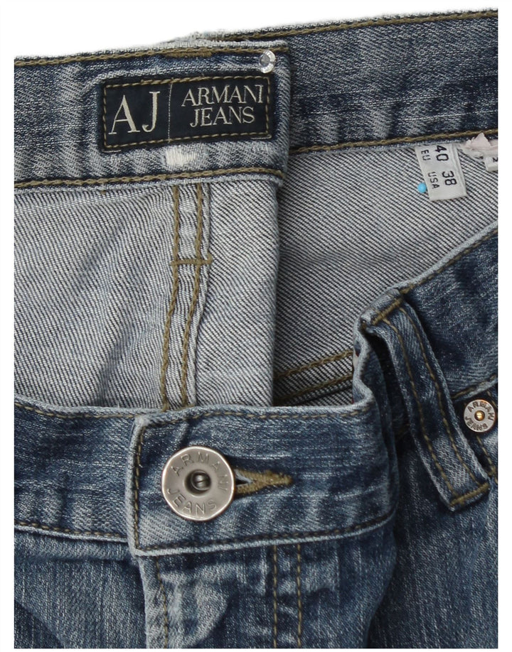 Jeans dritti da uomo ARMANI W38 L34 Blu