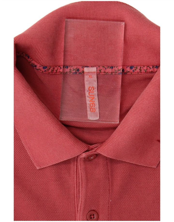 Polo da uomo SUN68 XL Rosa