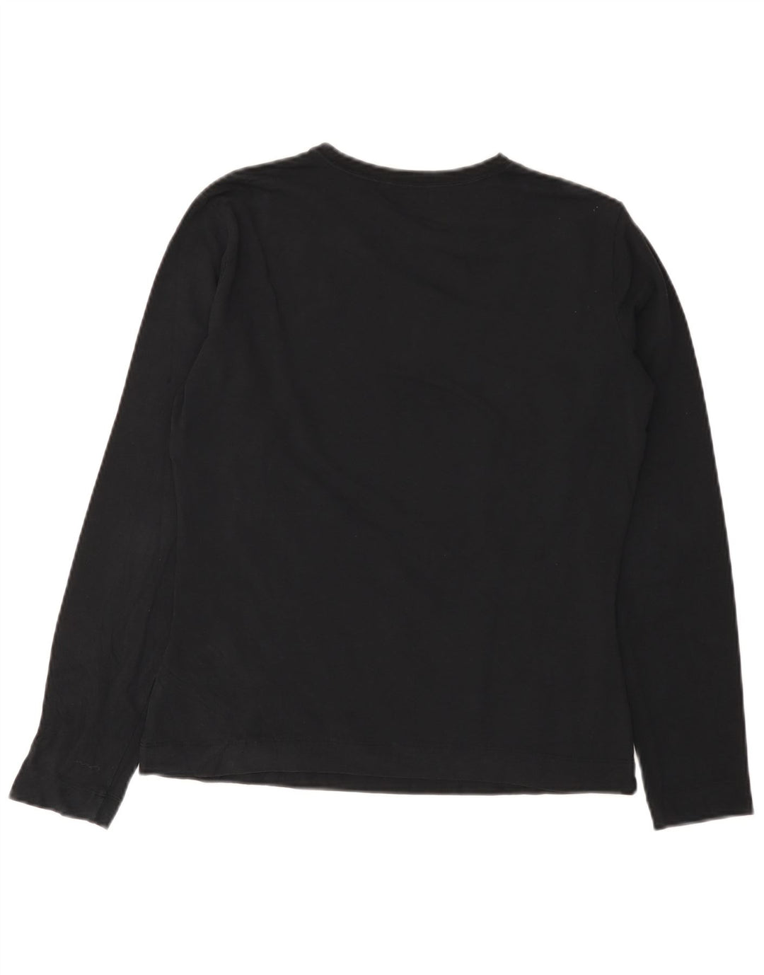 SERGIO TACCHINI Top da donna manica lunga UK 14 medio nero