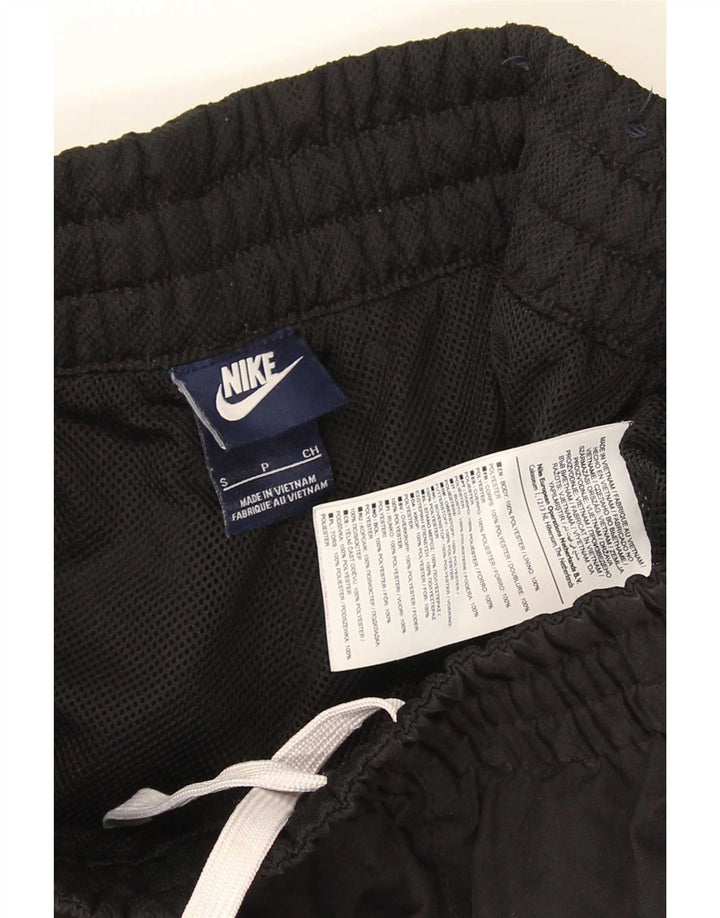 Pantaloncini sportivi Nike Bermuda grafici da uomo piccoli in poliestere nero