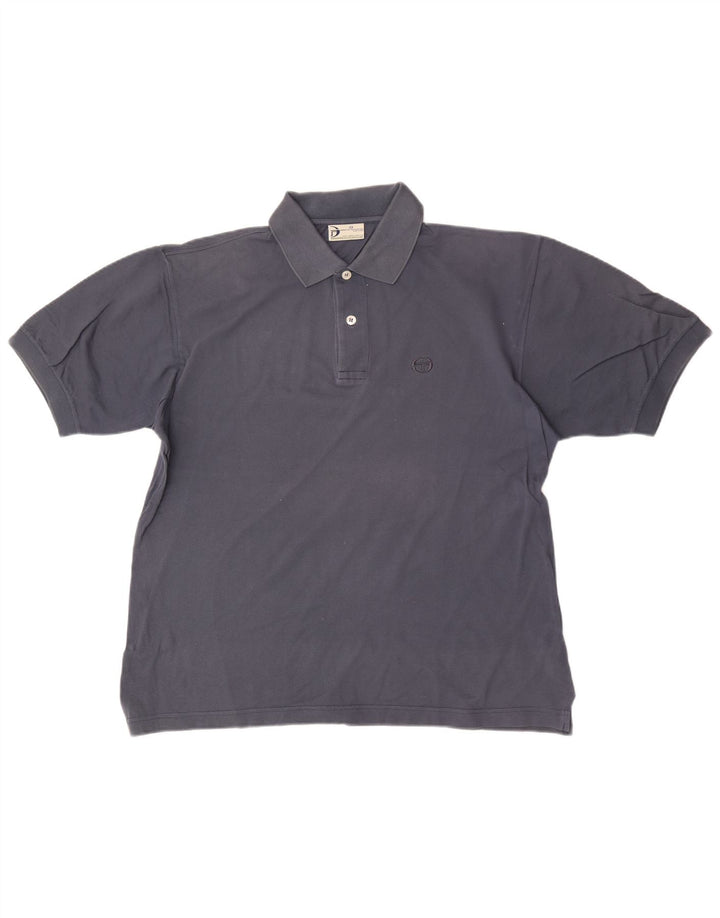 Polo da uomo Sergio Tacchini grande blu navy