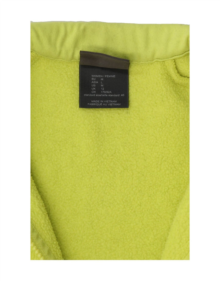 JACK WOLFSKIN Womens Fleece Jacket UK 12 Medium Green Polyester Vintage Jack Wolfskin and Second-Hand Jack Wolfskin from Messina Hembry 