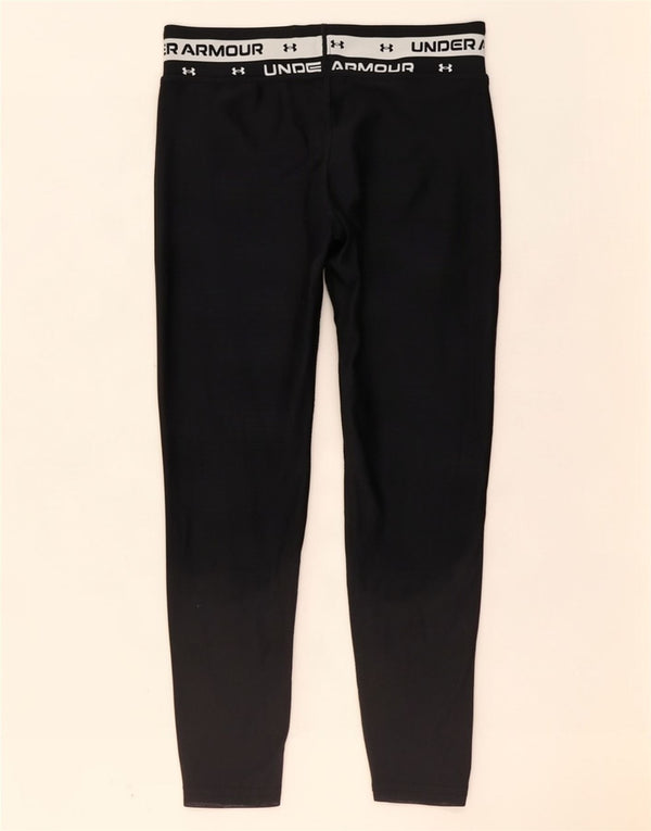 Leggings grafici per ragazze Under Armour 11-12 anni Large Black Colourblock