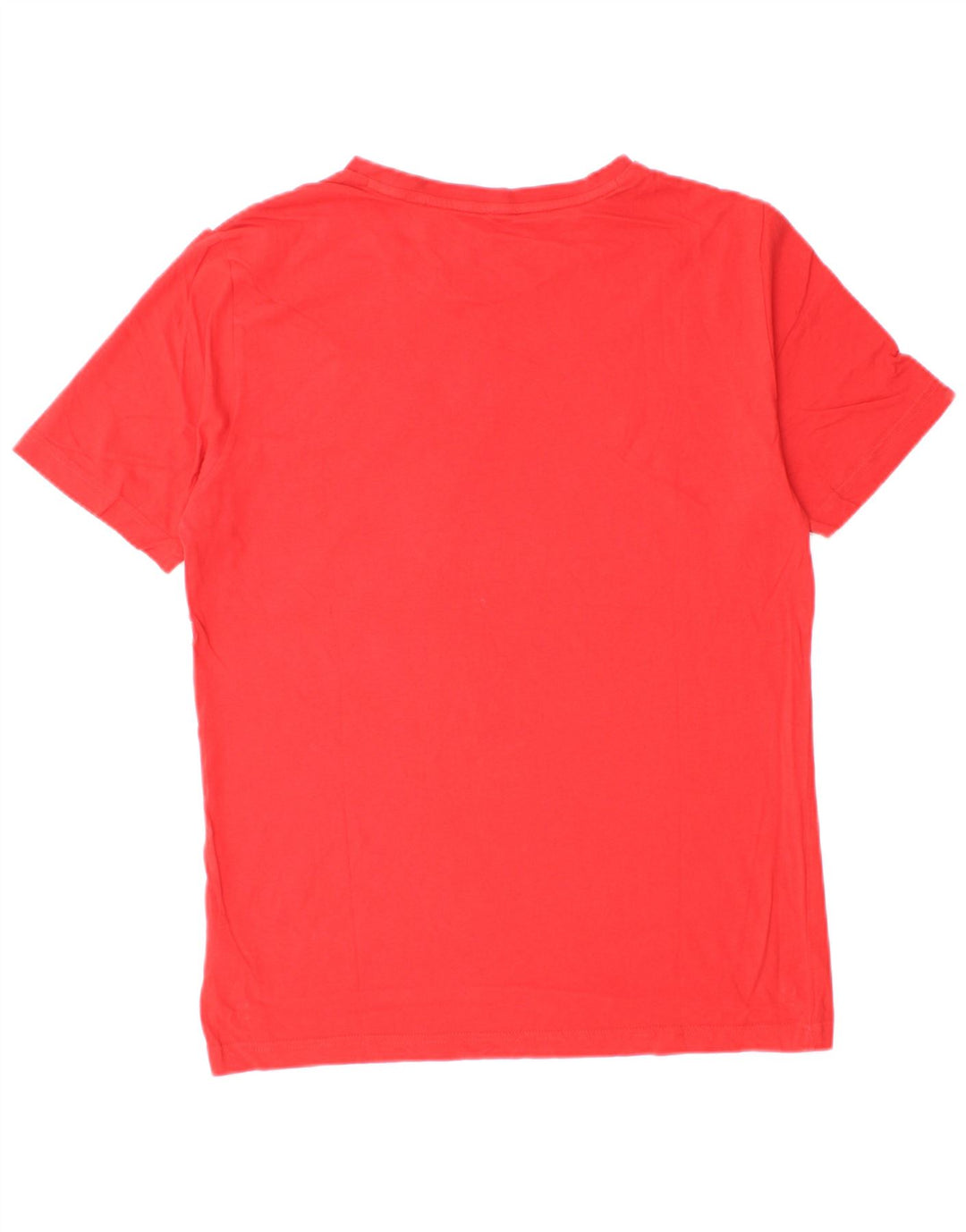T-shirt grafica da uomo Puma Top Small in cotone rosso