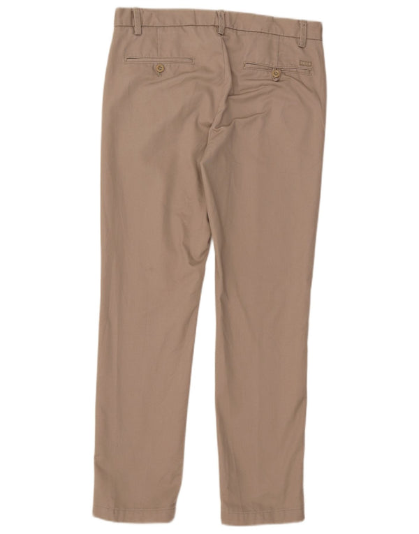 Pantaloni chino slim da uomo Izod W31 L30 cotone beige