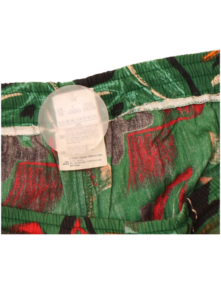 Pantaloncini da uomo Belfe IT 46 Small W30 Verde floreale