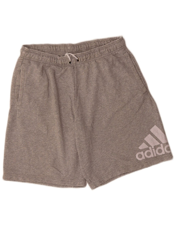 Pantaloncini sportivi grafici da uomo ADIDAS XL in cotone grigio
