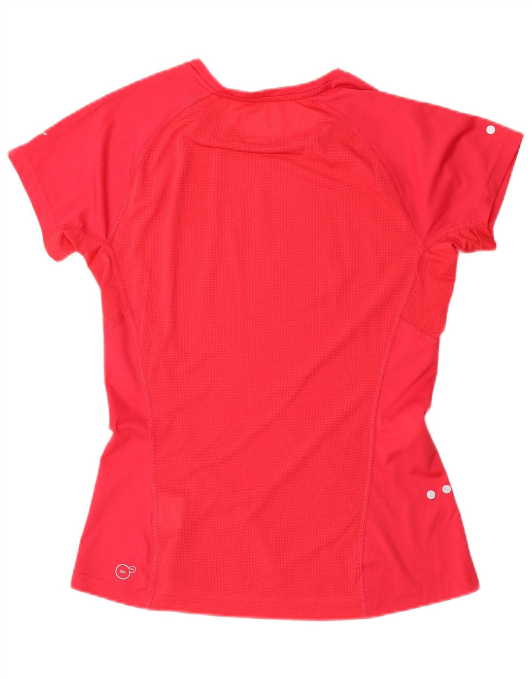 Puma T-shirt grafica da donna Top UK 10 Small Rosso Poliestere