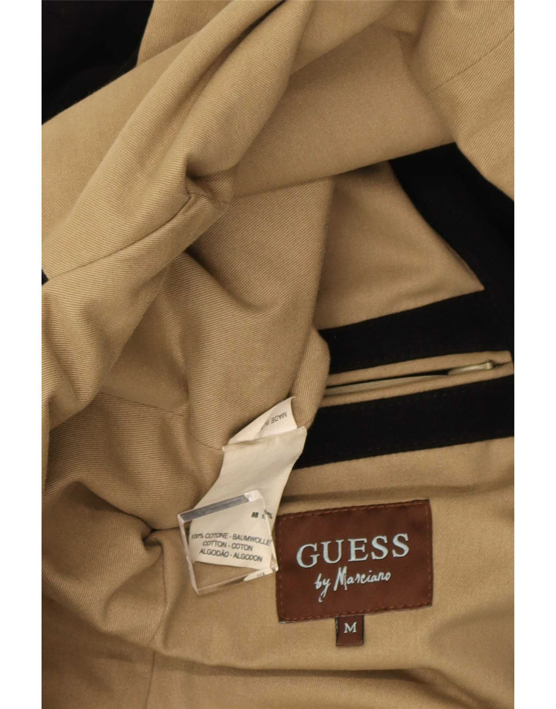 Giacca utility da uomo Guess UK 38 cotone nero medio