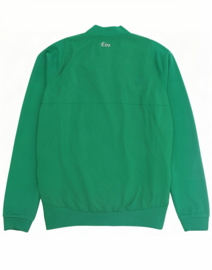 Giacca da ginnastica Umbro da uomo Irlanda, piccola, in poliestere verde