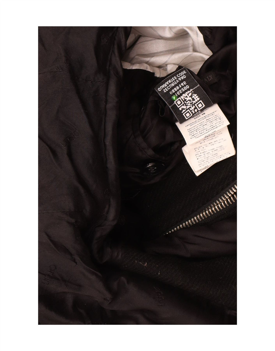 Cappotto Liu Jo Uomo con Cappuccio IT 48 Medio Nero Lana