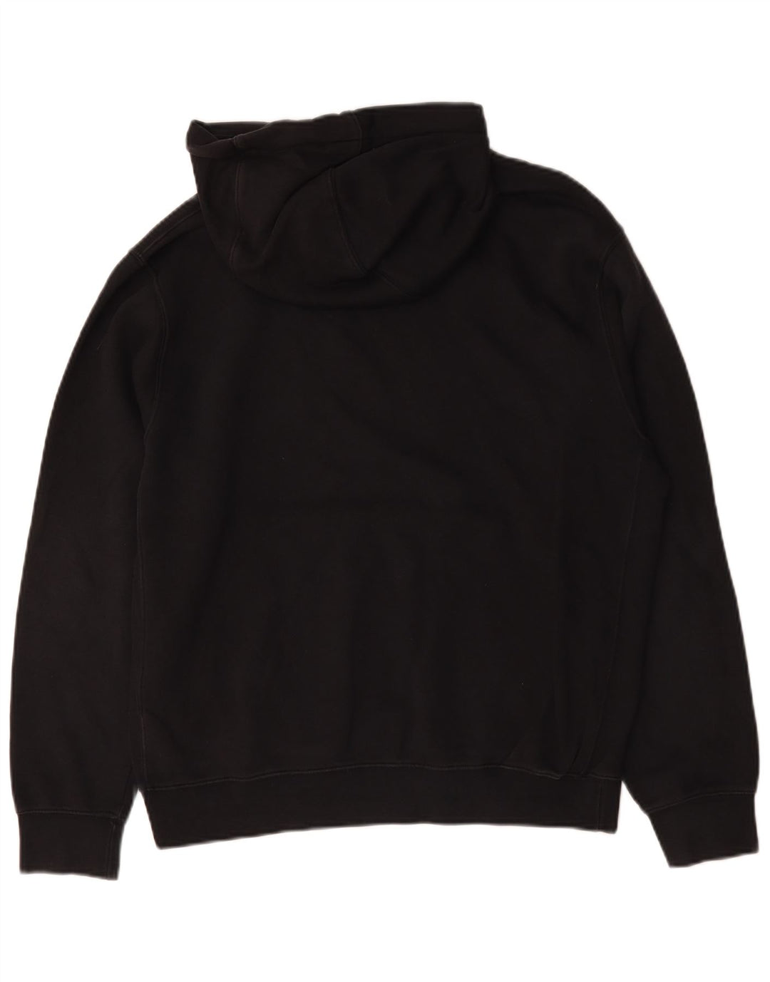 Felpa con cappuccio grafica Nike da uomo in cotone nero medio
