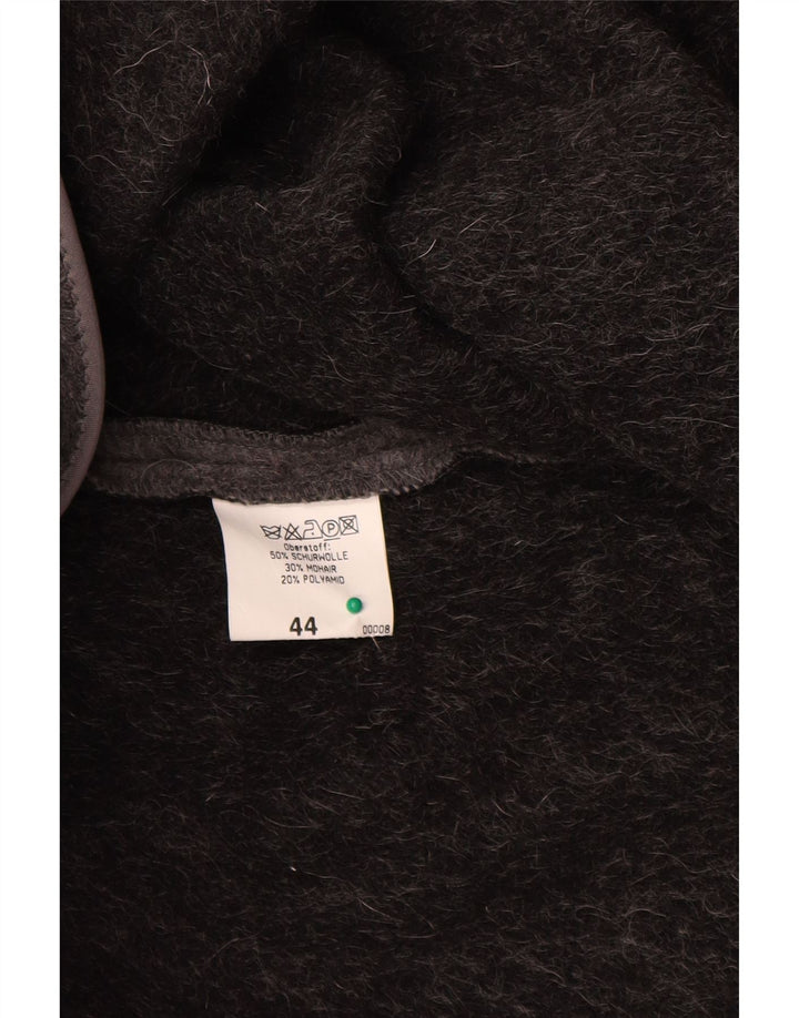 Cappotto poncho da donna H.MOSER EU 44 XL Lana grigia