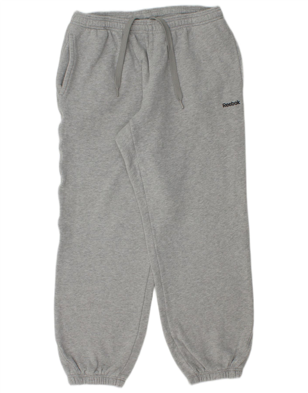 Pantaloni da tuta da uomo Reebok Joggers in cotone chiazzato grigio medio