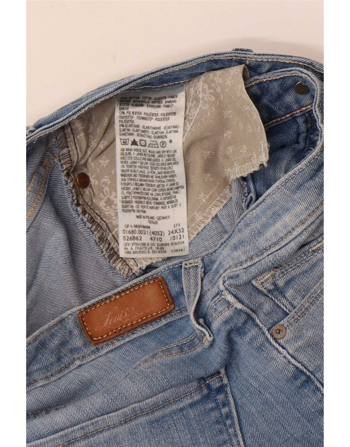 Jeans skinny da donna Levi's W24 L32 cotone blu