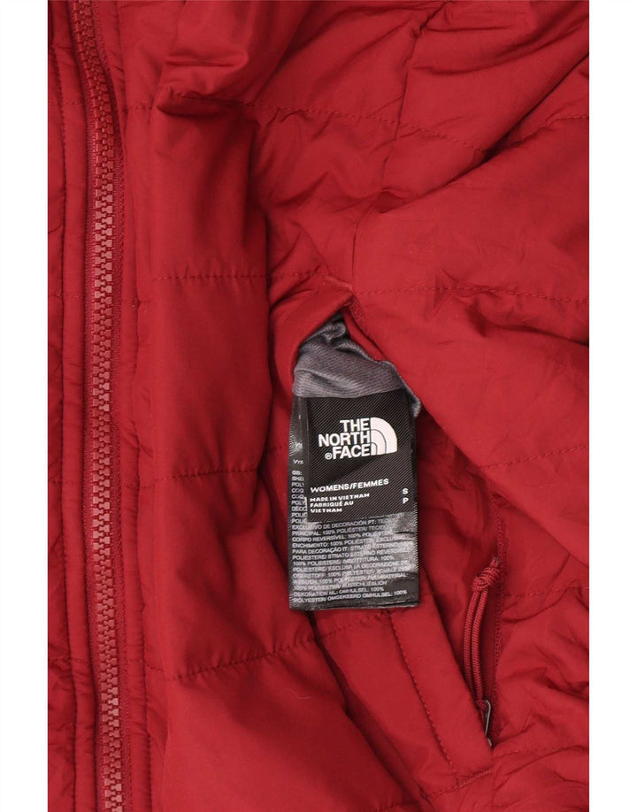 Giacca imbottita reversibile da donna The North Face UK10 piccola bordeaux
