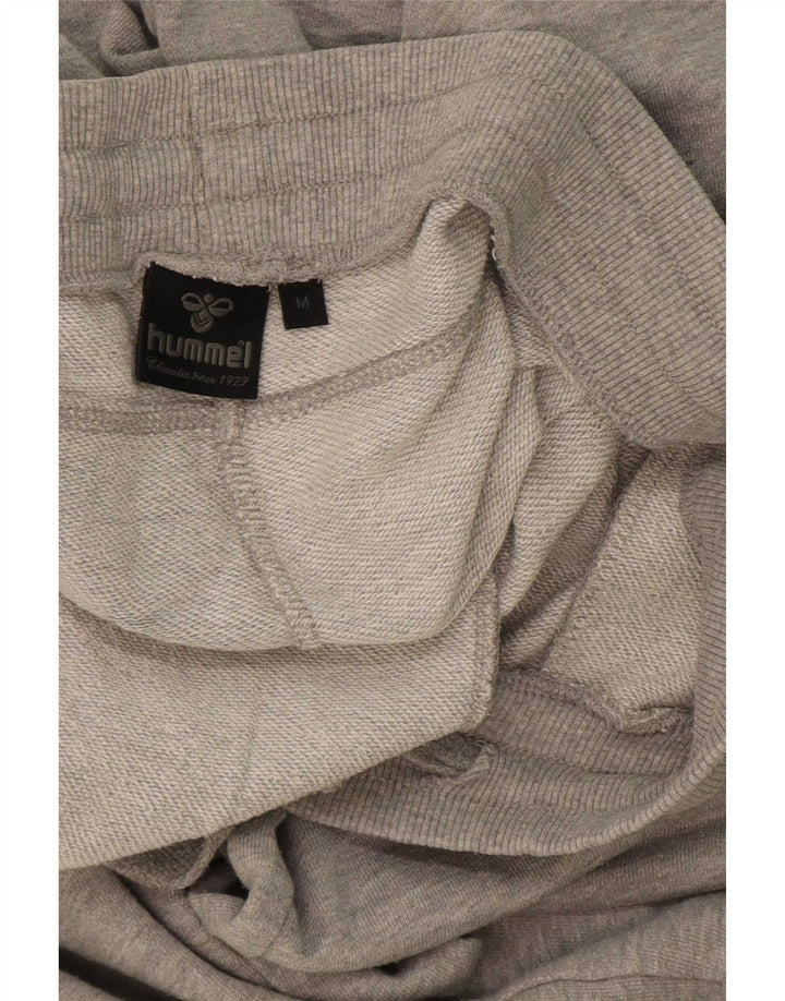 Pantaloni da tuta con grafica da uomo Hummel Joggers in cotone grigio medio