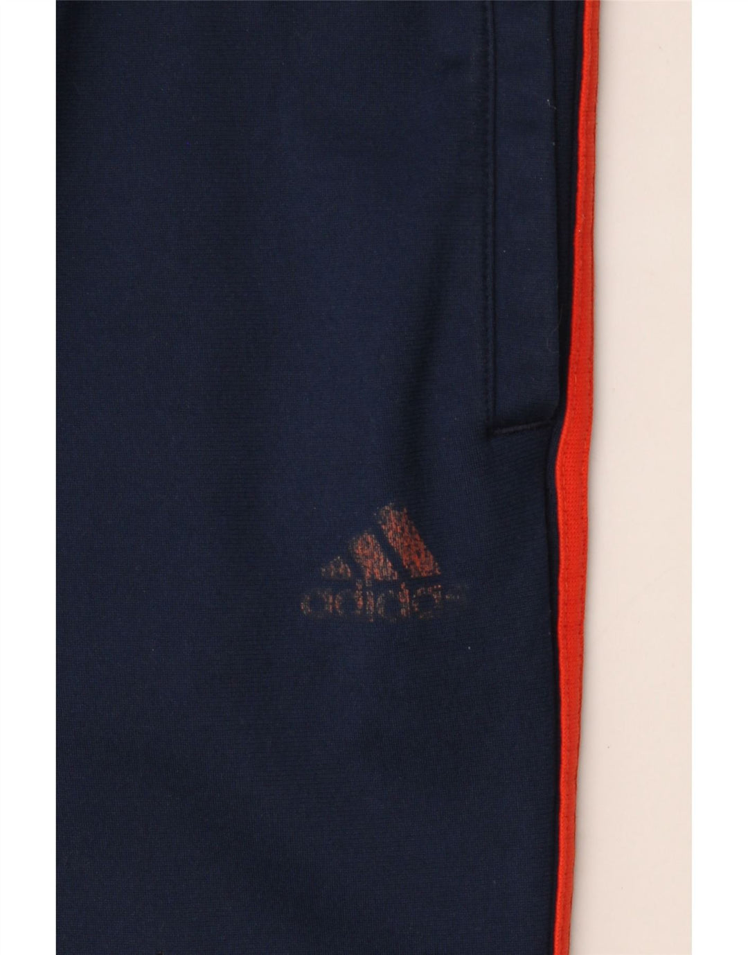 Pantaloni da tuta da uomo ADIDAS UK 42/44 Large in poliestere blu navy