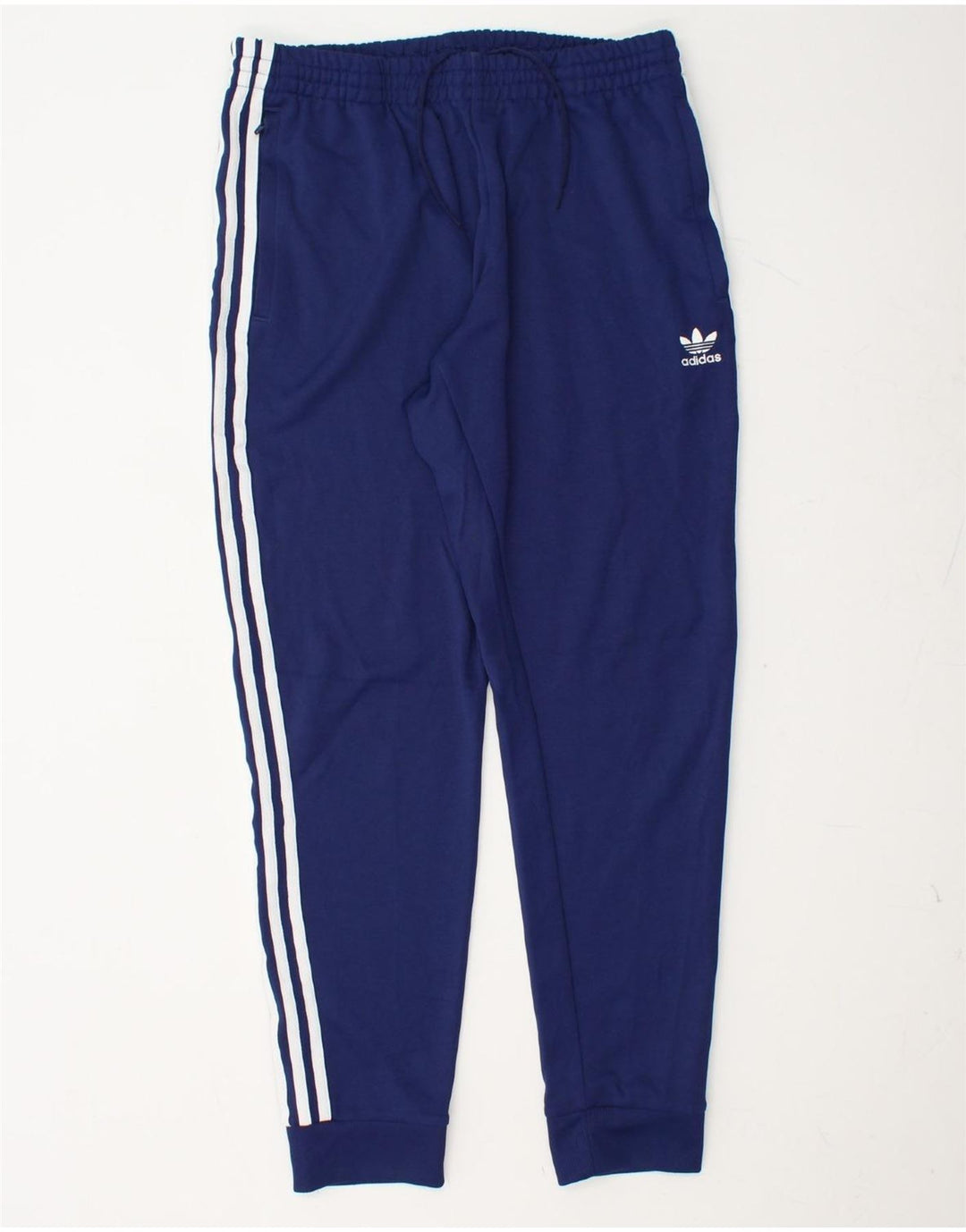 Pantaloni da tuta da uomo ADIDAS Joggers grandi poliestere blu navy
