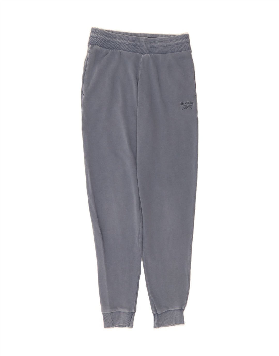 REEBOK Mens Tracksuit Trousers Joggers Small Navy Blue Cotton Vintage Reebok and Second-Hand Reebok from Messina Hembry 